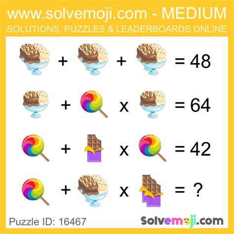 Emoji Math Puzzles Can You Solve It Emoji Math Emoji Games Free