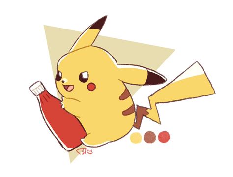 ポケモン「ポケスペのまんまるピカチュウが1番好き⚡️ ピカチュウの日 」 くろだのイラスト