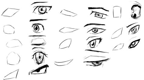 menggambar mata anime  android inspirasi terbaru