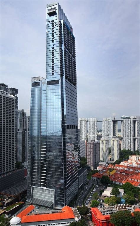 top  tallest buildings  singapore  tower info