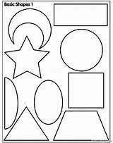 Coloring4free Shape Coloring Pages Printable Related Posts sketch template