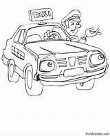 Taxi Driver Coloring Pages Leaning Window Drawing Wonder Saying Getdrawings Popular sketch template
