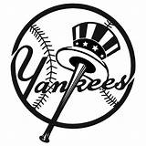 Coloring Yankee Pages Yankees Library Clipart Uniforms Logos York sketch template