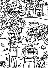 Coloring Pages Three Backyard Girls Little Girl Getdrawings Printable Getcolorings Library Clipart Harvests Orange Comments Cartoon sketch template