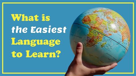 easiest language  learn youtube