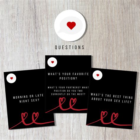 printable sex card game for couples intimate card game etsy canada