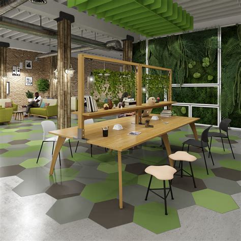 benefits  sustainable workplace design social spaces