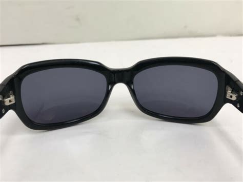 Pearle Vision Sunglasses Rims Eyewear Frame R37016 Black Plastic Frame