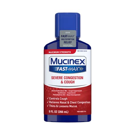 maximum strength mucinex fast max severe congestion cough mucinex usa