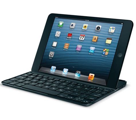 logitech ultrathin wireless ipad mini keyboard cover black deals pc world
