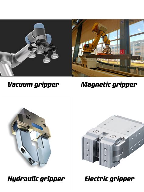 types  grippers   manufacturing