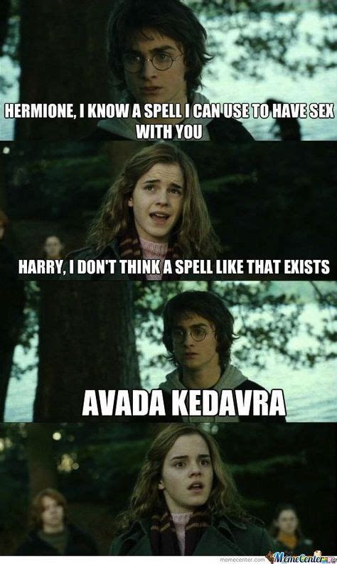 Harry Potter Masturbation Hermione Emma Watson Funny Humor Win Harry