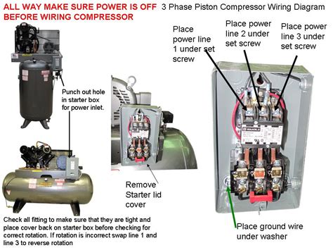 ingersoll rand compressor wiring diagram
