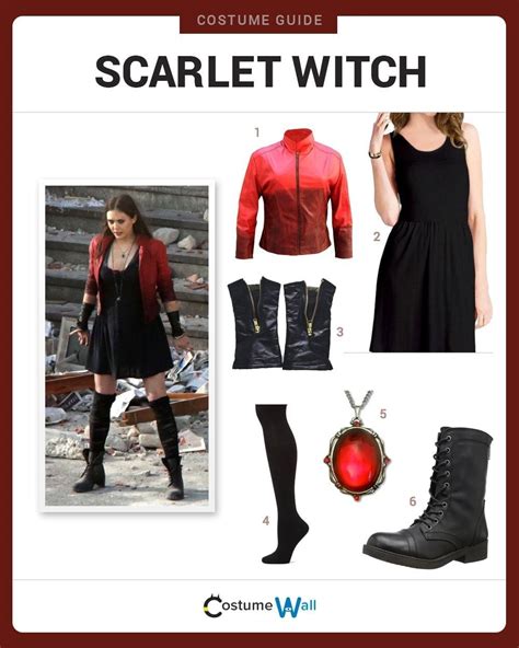 dress like scarlet witch marvel halloween costumes