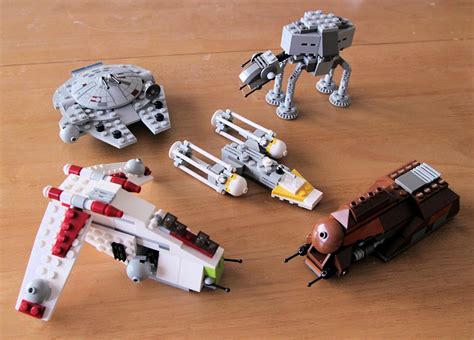 Lego Star Wars Mini Ship Sets 4484 4487 And 4488 4491