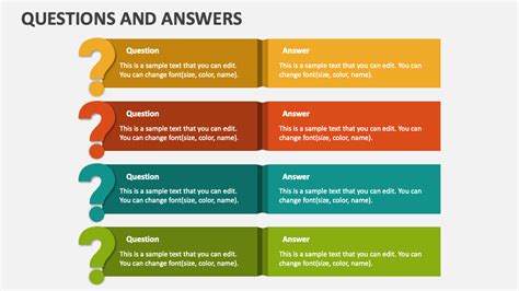 questions  answers powerpoint    template