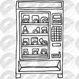 Vending Machine Drawings Clipart Watermark Register Remove Login sketch template