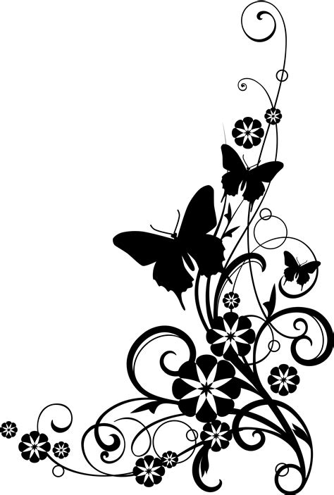 butterfly border clipart   butterfly border clipart