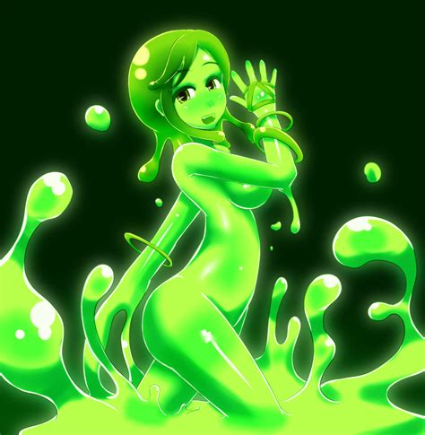 green slime girl porn