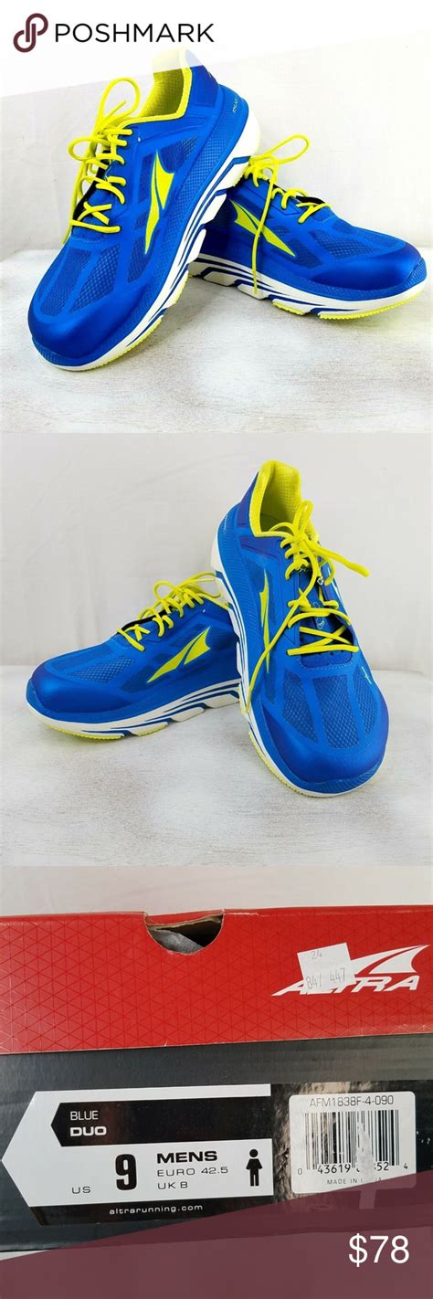 Altra Mens Duo Running Shoes Afm1838f 4 090 Blue 9 Altra Shoes