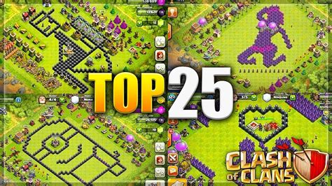 clash of clans top 25 sexual funny troll coc comedy base design compilation youtube