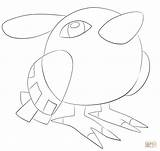 Coloring Natu Pages Pokemon Drawing Categories sketch template