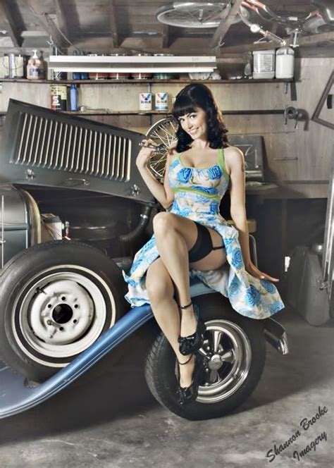 Hot Rod Pinup Hot Rockabilly Babes I Mean Cars
