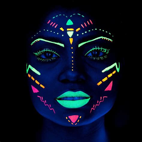 Paintglow Mich Neon Uv Paint Stick Gesicht And Körper Make Up Festival