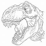 Dinosaur Tyrannosaurus Sheet sketch template