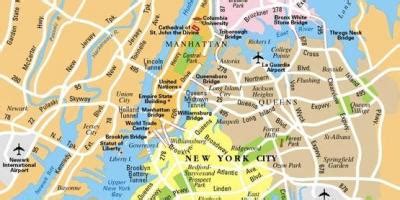 york city nyc map maps  york city nyc  york usa city