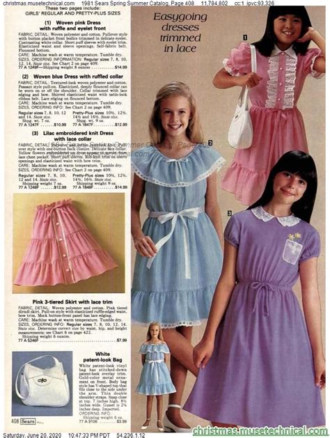 1981 sears spring summer catalog page 408 christmas