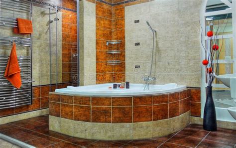 luxury bathroom stock image image  beauty home unit