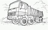 Lastwagen Lkw sketch template