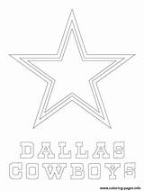 Cowboys Dallas Coloring Logo Pages Football Print Printable Nfl Color Kids Star Sport Drawing Cowboy Stencils Printables Crafts Logos Book sketch template