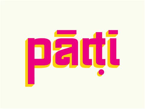 parti logo  hanisha patel  dribbble