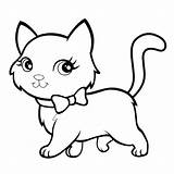 Gatos Gatitos Pintar Calcar sketch template