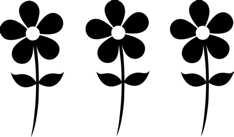 flowers silhouette   flowers silhouette png images