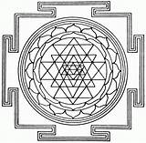 Shri Chakra Diagram Triangles Mandala Mandalas Yantra Sri Patterns Symbol Wikipedia Wiki Color Buddhist Circle Hindu Shree Meaning Structures Called sketch template