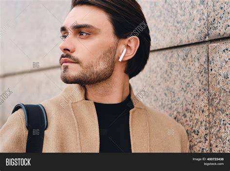 side view young man image photo  trial bigstock