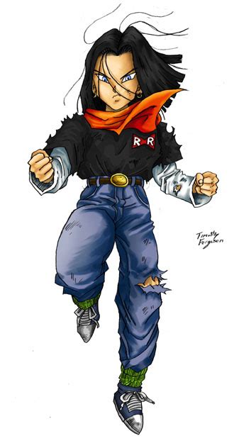 my love of 17 knows no bounds android 17 pinterest android dragon ball and dragon ball z