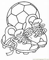 Coloring Soccer Pages Kids Cleats Print Pdf sketch template