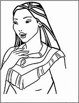 Pocahontas Coloring Pages Printable Online Kids sketch template