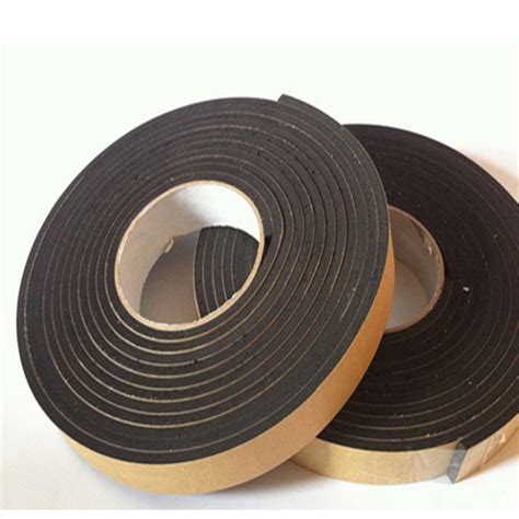 5pcs lot eva single sealing tape windows doors rubber foam seal strips black 3mmx2cmx5m in tape