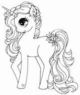 Unicorn Coloring Pages Baby Printable Kids Freely Cute Book Drawing Educative Cartoon Girls Printables Choose Board sketch template