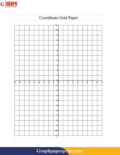 blank printable graph paper  numbers