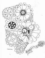 Drawing Gears Cogs Steampunk Mechanical Engineering Gear Tattoo Drawings Printable Google Search Tattoos Clipart Getdrawings Sketches Template Related Choose Board sketch template