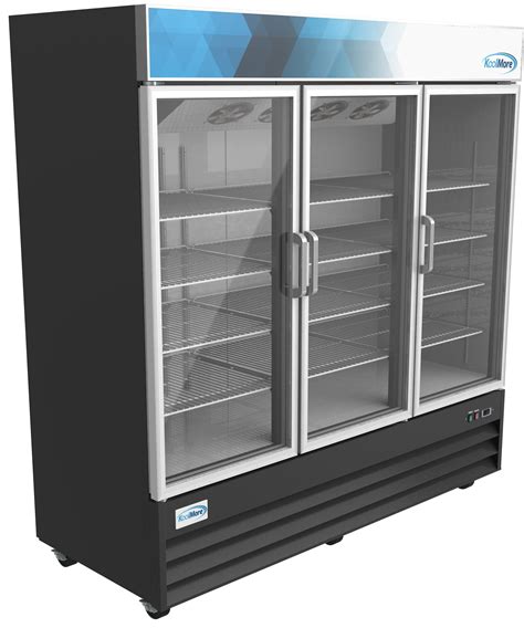 koolmore   commercial glass  door display refrigerator merchandiser upright beverage