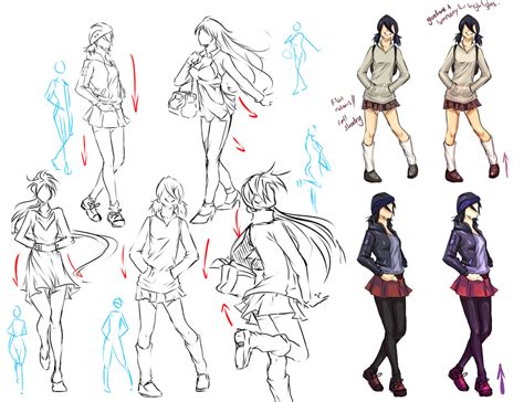clothing and poses reference anime poses pinterest deviantart