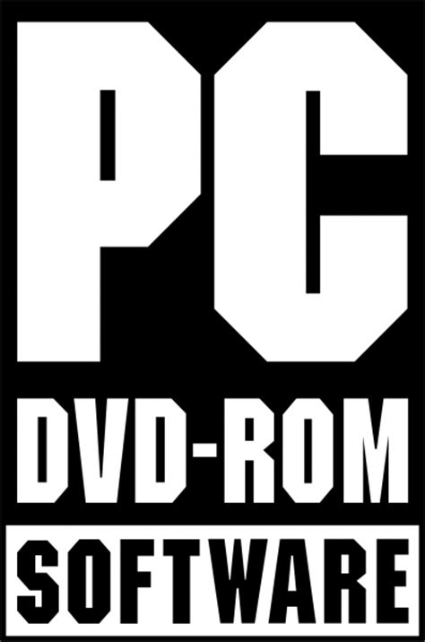 pc dvdrom software logo