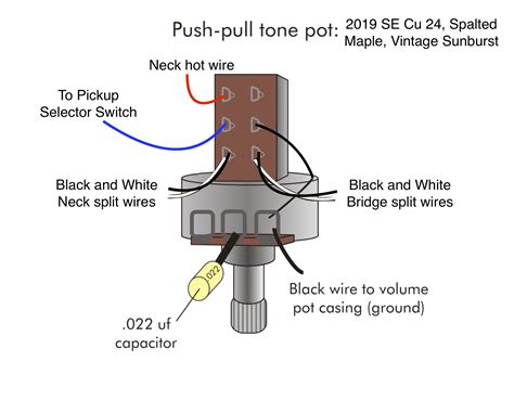 prs se custom    blade push pull wiring diagram official prs guitars forum
